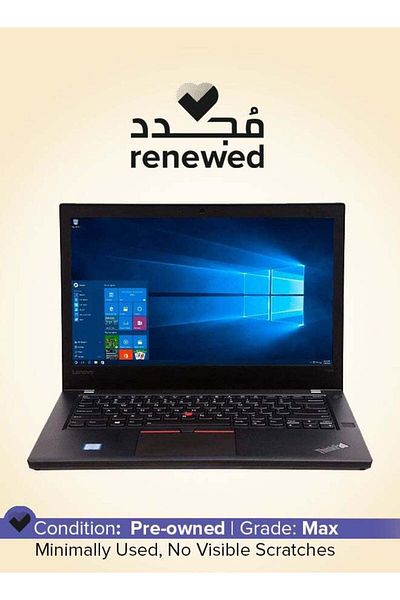 LENOVO Pre-Owned ThinkPad T470 14-inch Intel Core i5 6th Generation 8 GB 256 GB Black Windows