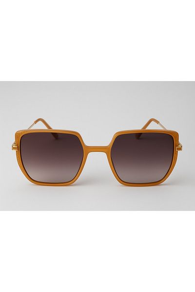 Toz Vintage Zasone Brown Polarized Glass Vintage & Retro Unisex Sunglasses
