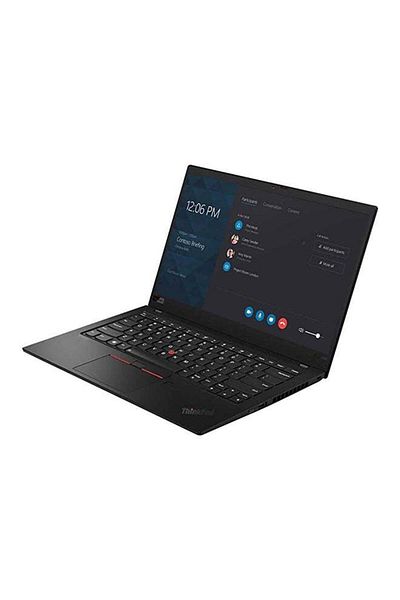 LENOVO جهاز Thinkpad x1 Carbon G7 مستعمل بشاشة 14 بوصة ومعالج Intel Core i7 من الجيل الثامن وذاكرة 8 جيجابايت وذاكرة 256 جيجابايت، لون أسود بنظام Windows