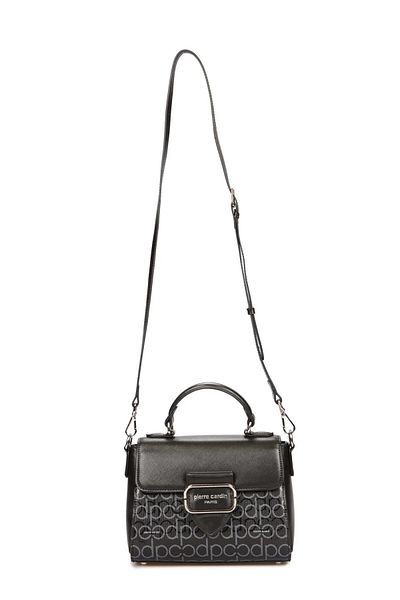 Pierre Cardin 05PC25Y10402-PMN Τσάντα Μαύρη γυναικεία τσάντα ώμου