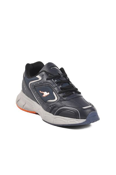 AYK'S Navy Blue Mesh Unisex Sports Shoes 562 Saturn m