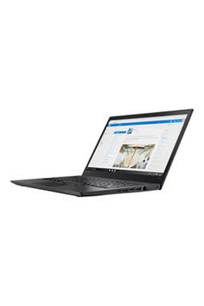 LENOVO جهاز ThinkPad T470s مستعمل بشاشة 14 بوصة ومعالج Intel Core i5 من الجيل السادس وذاكرة 8 جيجابايت وذاكرة 256 جيجابايت، لون أسود بنظام Windows