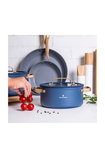 ALTOM DESIGN Valdinox Giovanni saucepan, 24 cm, 5 liters