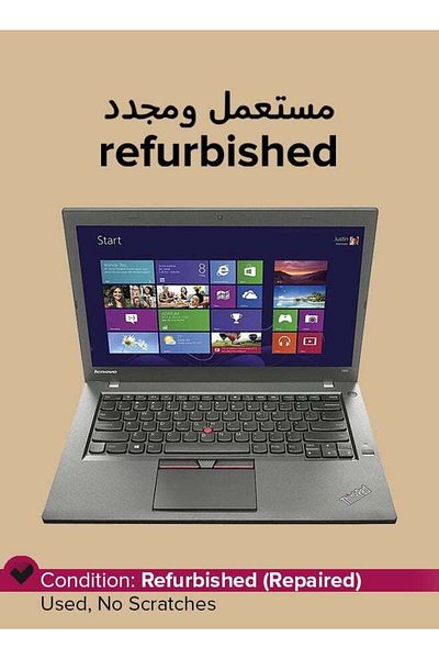 LENOVO Pre-Owned ThinkPad T450s 14-inch Intel Core i5 5th Gen 8 GB 256 GB Black Windows