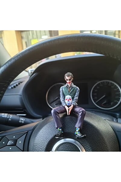 Dodemert Home Accesoriu figurină pentru torpedo pentru vehicul în stil Chibi Green WB Joker (11 cm)