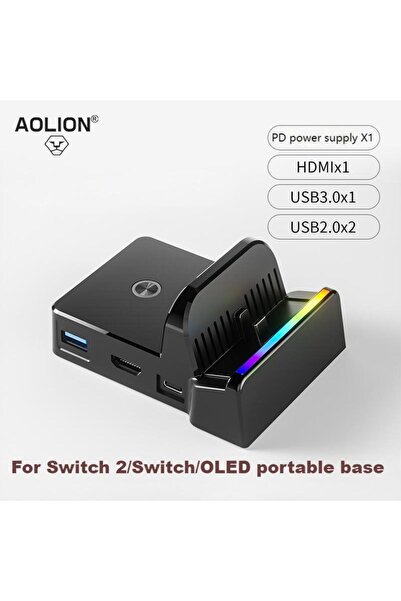 choice2 N2 TV Dking Station for Nintendo Switch Portable TV Dk Station Replac...