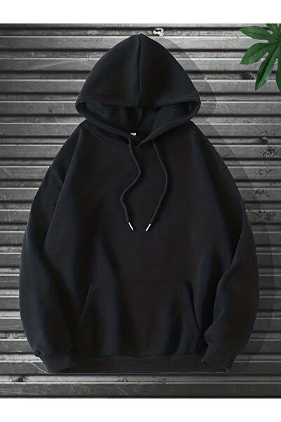 MODAVİBE سويت شيرت شتوي بغطاء للرأس وجيب الكنغر للجنسين – 2 خيوط مرفوعة