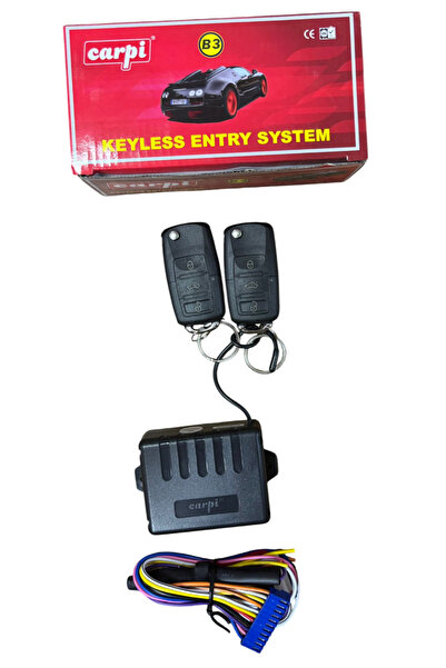 CARPİ 12 Volt Sustalı Uzaktan Kumanda Açma Kapama Merkezi Kilit BR460 26 06