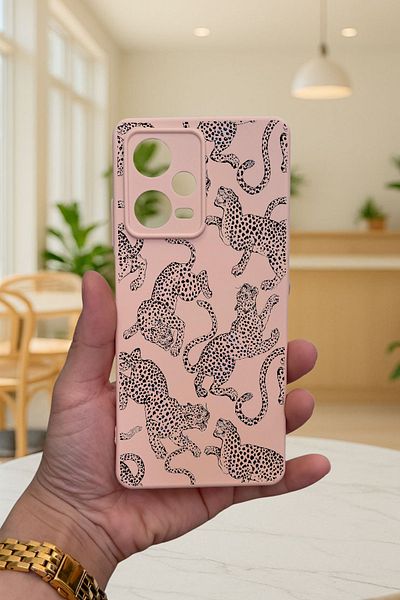 Vip Case حافظة هاتف Xiaomi Redmi Note 12 Pro 5G LEOPARD من السيليكون الممتص للصدمات حافظة مطاطية كلاسيكية محمية 277