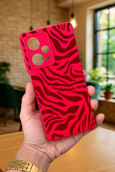Vip Case حافظة هاتف Xiaomi Redmi Note 12 Pro 5G ZEBRA من السيليكون الممتص للصدمات حافظة مطاطية كلاسيكية محمية 277