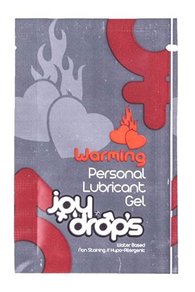 JoyDrops Warming Personal Lubricant Gel, JoyDrops, 5 ml