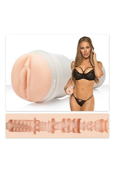 Fleshlight Dispozitiv de antrenament pentru rezistență, Fleshlight, Nicole Aniston, SuperSkin