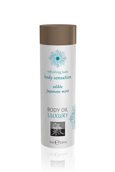 Shiatsu Ядливо масло за тяло, Шиацу, Японска мента, 75 мл