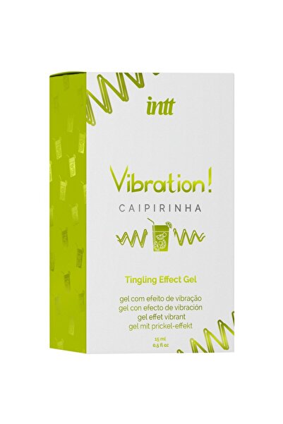 Intto Gel intim vibrant Caipirinha, 15 ml, efect pulsatoriu