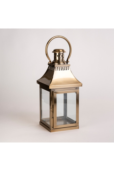 Generic Steel Lantern - Dia 23 *Ht: 35 Cm