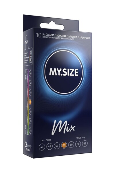 Mysize PRO MY SIZE MIX Condoms 57 mm, 10 pieces