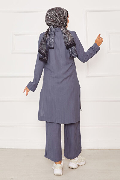 EBRUTESETTÜR Double Suit with Half Zipper Detail