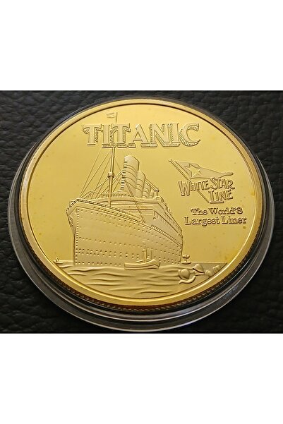 DÜZGÜN TİCARET Titanic Hatıra Madalya Gold