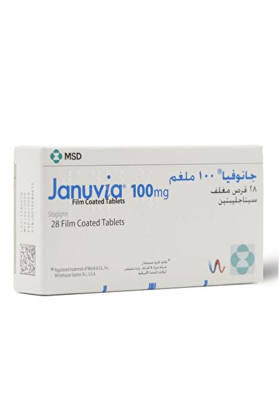 MSD جانوفيا 100 مجم - 28 قرص Januvia 100 Mg - 28 Tablets