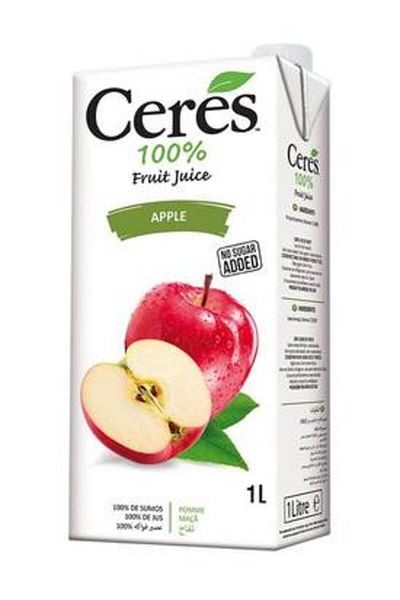 YABANEEZ APPLE JUICE "CERES" (CARTOON OF 12 PACKS)