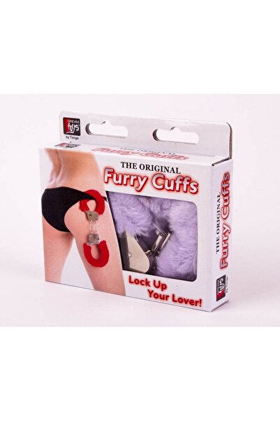 NMC Metal Handcuffs with Synthetic Fur, NMC, Lavender