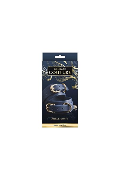 Ns Toys Curele pentru glezne, NS Novelties Bondage Couture, Albastru