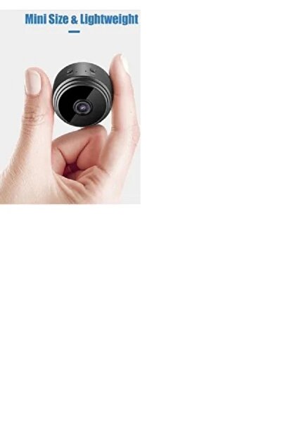 Primo Plus كاميرا مراقبة منزلية صغيرة سوداء A9 مزودة بخاصية تسجيل لاسلكية وواي فاي بدقة 1080 بكسل