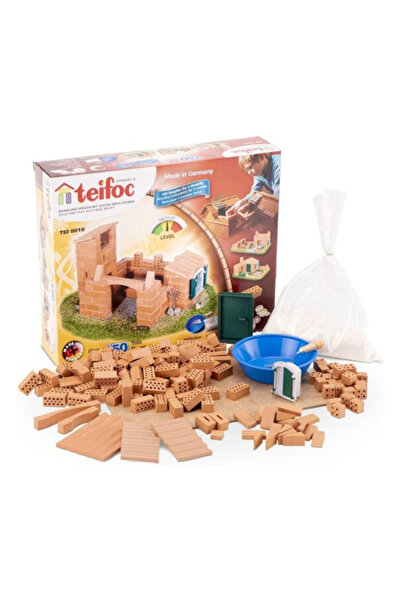 Teifoc مجموعة بناء الطوب والأسمنت للمبتدئين من ألمانيا Eitech