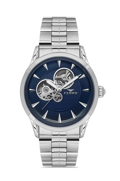 FERRO Silver Steel Cord Men's Watch F31457A-A3