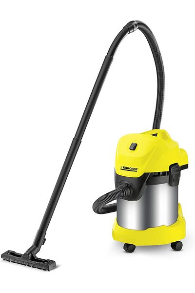 Karcher Kärcher Strong Wet Dry Vacuum Cleaner, 17L, Metal Container, 1000W only, Low Consumption