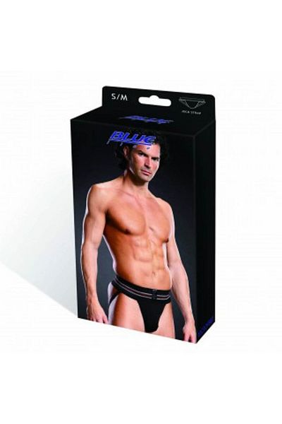 Zgts Blue Line Jockstrap din microfibră, Blue Line, S/M