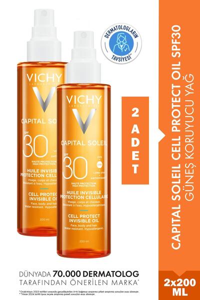 Vichy V CS Cellprot Oil SPF30 200 ml 2 Adet