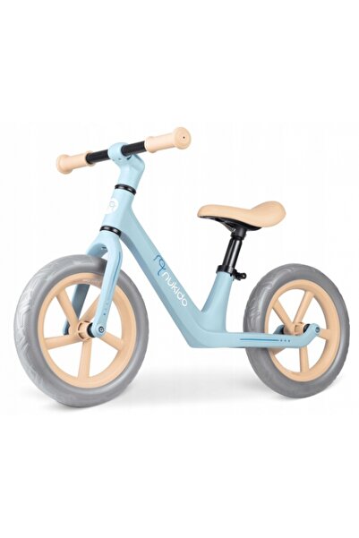 NUKIDO Bicicleta fara pedale pentru copii Light Flee Albastru 87x39x54 cm,de la 2ani, roti EVA,sezut