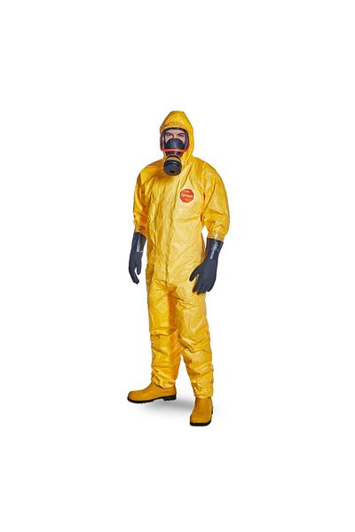 Dupont Tychem ®   2000 C Chemical Protective Coverall with Zipper and Adhesive