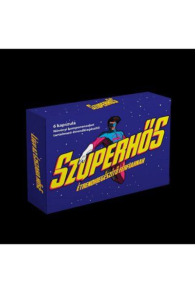 Pills Dietary Supplement, Szuperhős, 6 Capsules, 3g