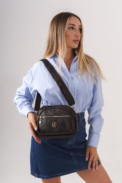 Solo Bag GEANTA DE UMAR DE DAME ZILNICĂ STILĂ DIN PIELE CU CUREA LUNGĂ