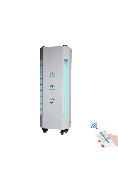 PROCART UVC bactericidal lamp 300W, air sterilization through ventilation, portable, 80mc/h