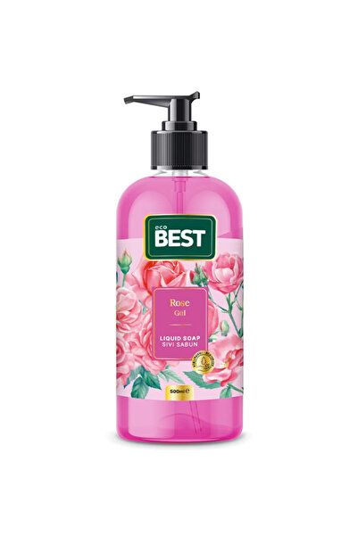ECOBEST Rose Scented Liquid Soap 500ml