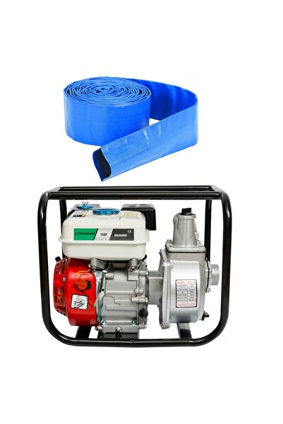 OEM Set pompă de apă CAMPIONURAL 6,5 CP, 2 inci, 35 m³/oră + furtun de 50 m, ...