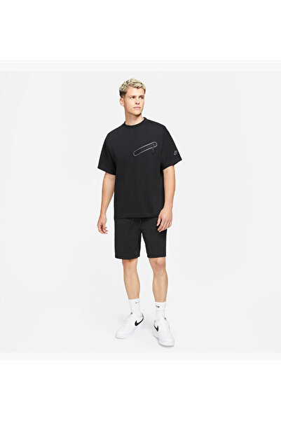Nike Men's Sportswear Tech Fleece Shorts In Midnight Erkek Siyah Şort