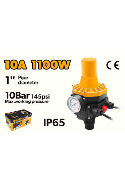 TOLSEN Pompa electrică 1100W, 10 bar, 1.5 bar presiune fixa, pentru adâncime și hidrofoare