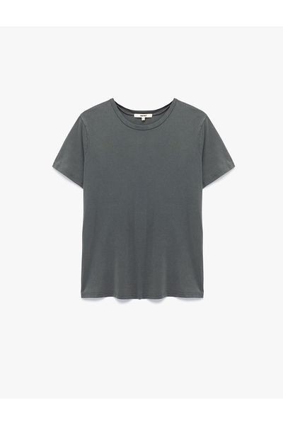 Koton Cotton Short Sleeve Crew Neck Basic T-Shirt