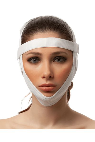 ISAVELA USA Medical Post Surgery Chin Strap Compression Garment (FA05)