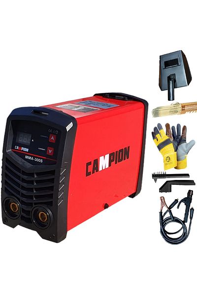 Campion Aparat de sudura 300s Mini, masca simpla, palmari, electrozi, Accesorii incluse
