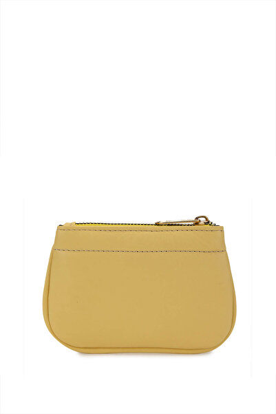 Tamer Tanca Unisex Genuine Leather Yellow Card Holder