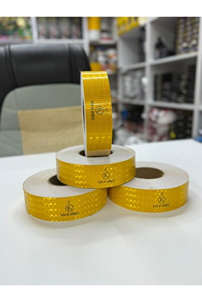 OTO SÜSLEN İSTANBUL Reflektıf Şerit E Belgeli Tüvtürk Uyumlu Kasa Bandı 5cm x...