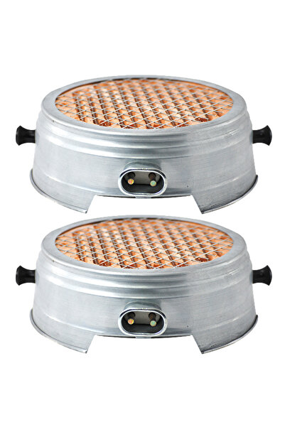 MetaloChimice Pachet 2 bucati - Resou electric, Plita, Ceramic, Nichelina, Cablu 1M, 1200W