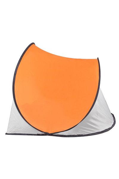 SERSIMO Sersimo semi-open beach and picnic tent, UV protection, 200x120x110cm, orange gray