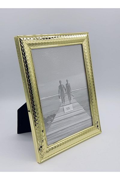 Generic إطار صورة مطلي بالذهب 13 × 18 سم