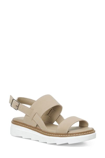 Polaris Comfortable Casual Daily Sandals Beige Sandals